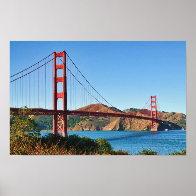 Golden Gate Bridge Print (Front)