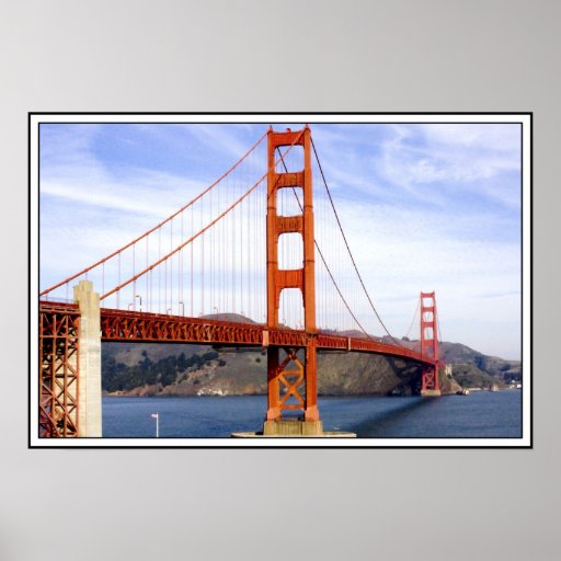 Golden Gate Bridge Print | Zazzle