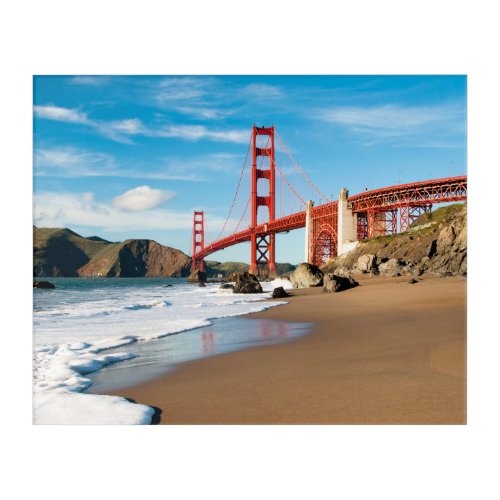 Golden Gate Bridge  San Francisco Acrylic Print