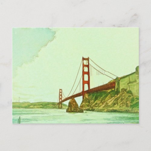 Golden Gate Bridge San Francisco by Shawna Mac Postcard