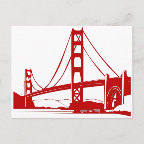Golden Gate Bridge _ San Francisco CA Postcard