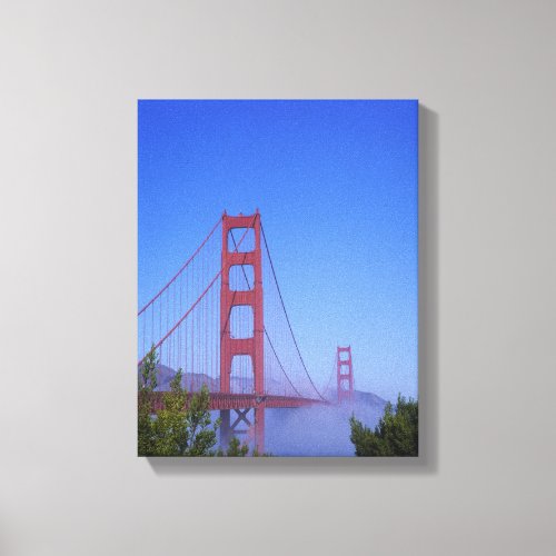Golden Gate Bridge San Francisco California 10 Canvas Print