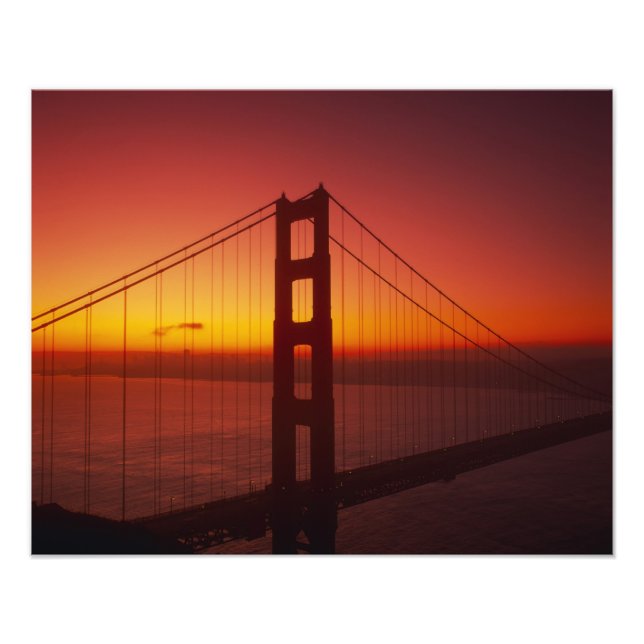 Golden Gate Bridge, San Francisco, California, 10 Photo Print (Front)