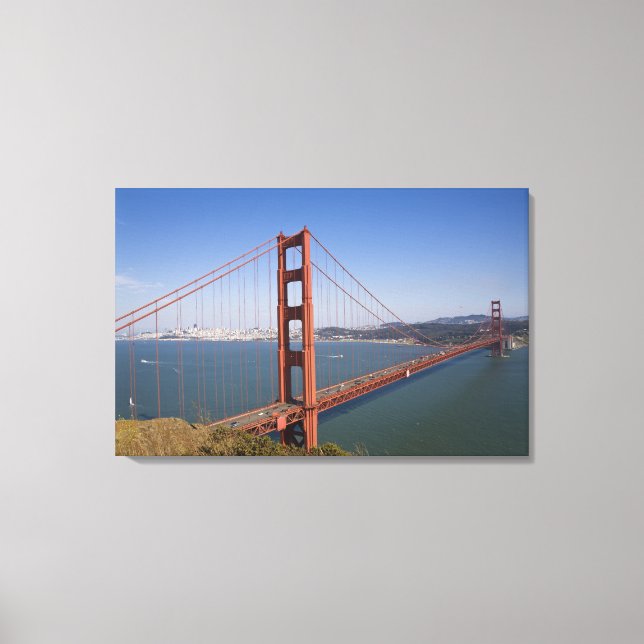 Golden Gate Bridge, San Francisco, California, 3 Canvas Print (Front)