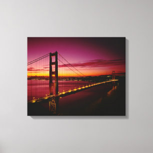 Golden Gate Bridge, San Francisco, California, 4 Canvas Print