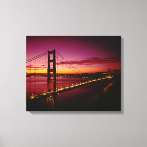 Golden Gate Bridge San Francisco California 4 Canvas Print