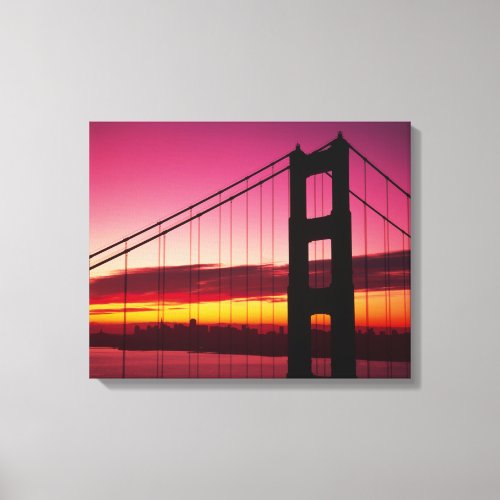 Golden Gate Bridge San Francisco California 5 Canvas Print