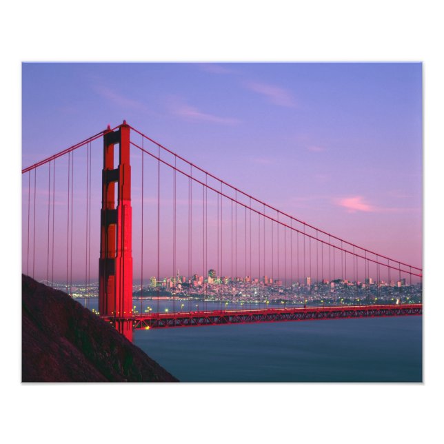 Golden Gate Bridge, San Francisco, California, 5 Photo Print (Front)