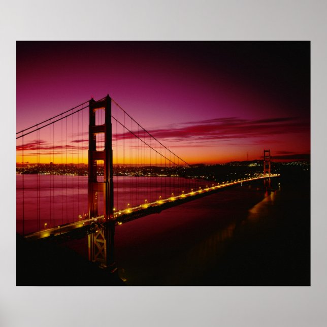 Golden Gate Bridge, San Francisco, California, 5 Poster (Front)