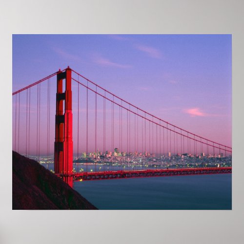 Golden Gate Bridge San Francisco California 6 Poster