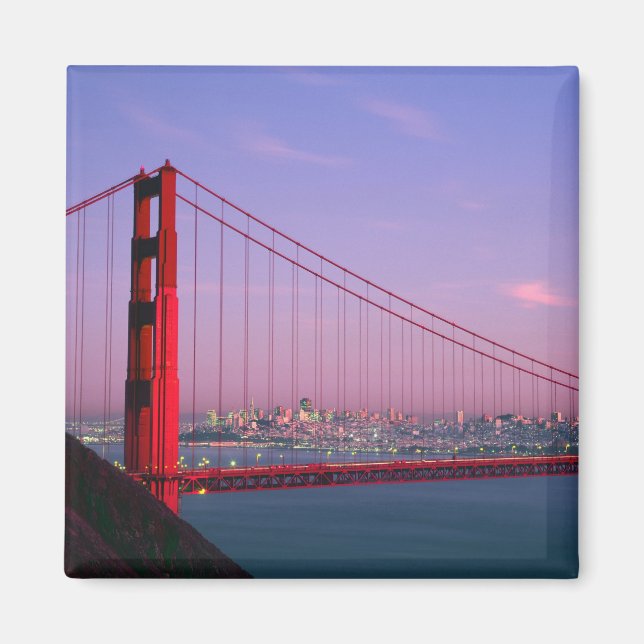 Golden Gate Bridge, San Francisco, California, 7 Magnet (Front)