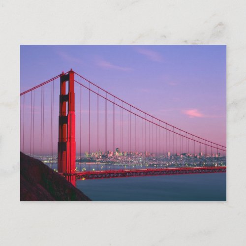 Golden Gate Bridge San Francisco California 7 Postcard