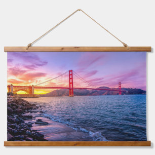 Golden Gate Bridge San Francisco California  Hanging Tapestry