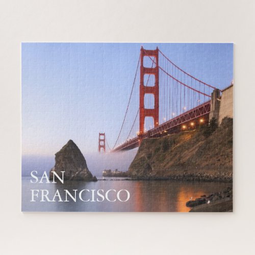 Golden Gate Bridge  San Francisco California Jigsaw Puzzle