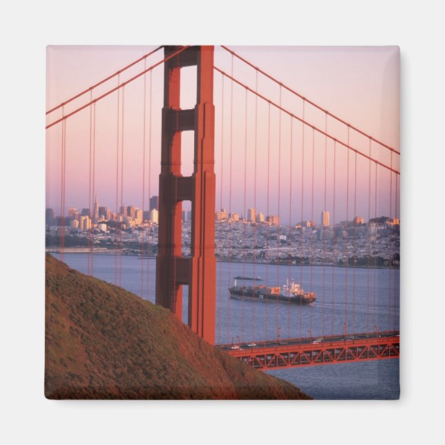 Golden Gate Bridge; San Francisco; California; Magnet (Front)