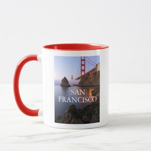 Golden Gate Bridge  San Francisco California Mug