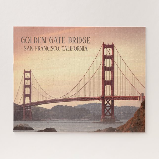 Golden Gate Bridge San Francisco California PHOTO Jigsaw Puzzle (Horizontal)