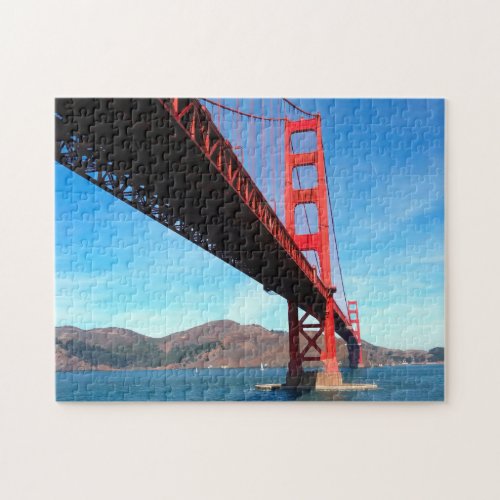 Golden Gate Bridge San Francisco California Photo Jigsaw Puzzle