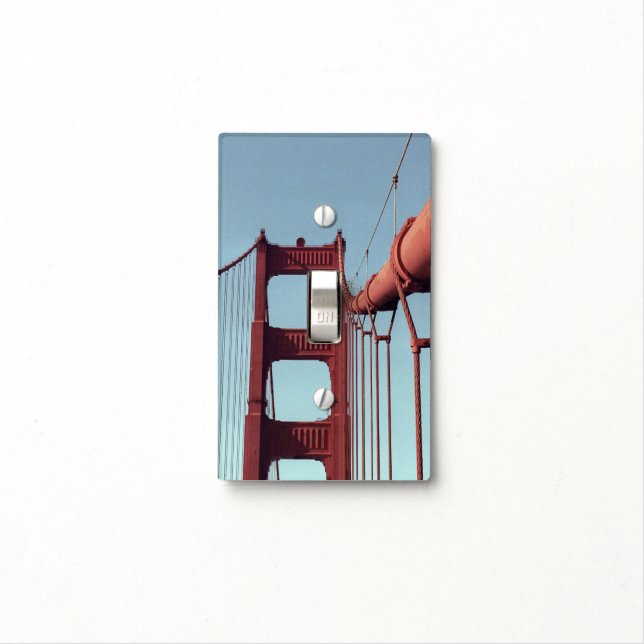 Golden Gate Bridge–San Francisco, California Photo Light Switch Cover (In Situ)