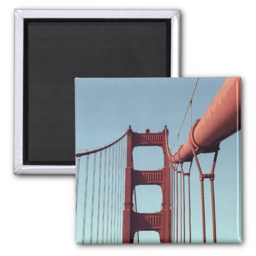 Golden Gate BridgeâSan Francisco California Photo Magnet
