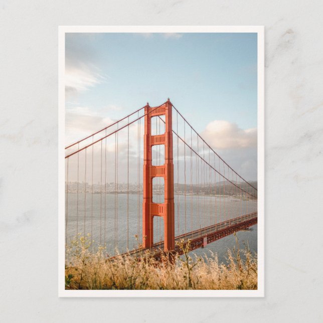 Golden Gate Bridge San Francisco California Photo Postcard (Front)