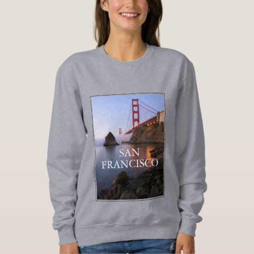 Golden Gate Bridge  San Francisco California Sweatshirt