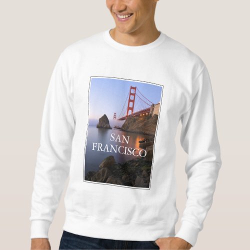 Golden Gate Bridge  San Francisco California Sweatshirt