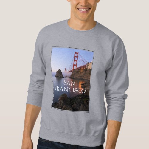 Golden Gate Bridge  San Francisco California Sweatshirt