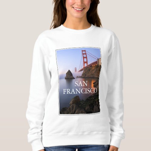 Golden Gate Bridge  San Francisco California Sweatshirt