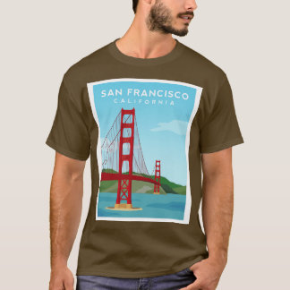 Golden Gate Bridge San Francisco California T-Shirt