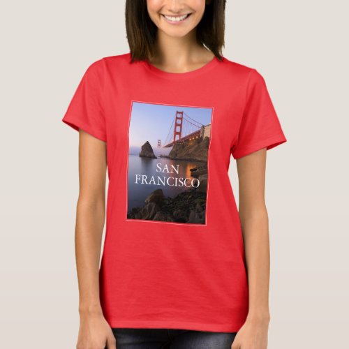 Golden Gate Bridge  San Francisco California T_Shirt