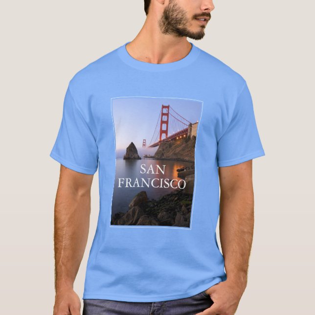 Golden Gate Bridge | San Francisco California T-Shirt (Front)