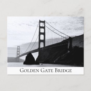 Golden Gate Bridge San Francisco California Usa Postcard by merrydestinations at Zazzle