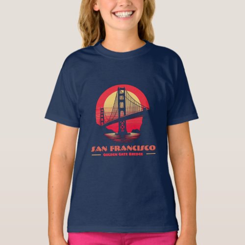 Golden Gate Bridge San Francisco California USA T_Shirt