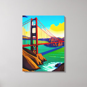 Golden Gate Bridge, San Francisco Canvas Print