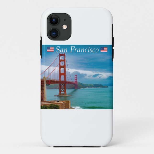 Golden Gate Bridge San Francisco Case-Mate iPhone Case (Back)