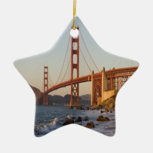 Golden Gate Bridge San Francisco Ceramic Ornament