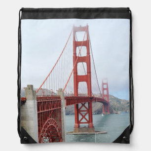Golden Gate Bridge, San Francisco Drawstring Bag
