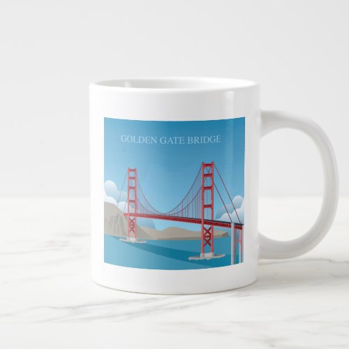 Golden Gate Bridge  San Francisco Giant Coffee Mug