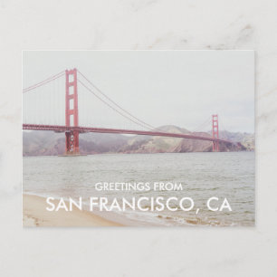 Golden Gate Bridge San Francisco Greeting Card