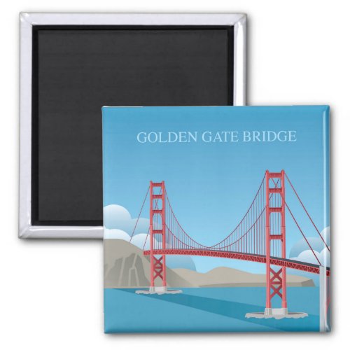 Golden Gate Bridge  San Francisco Magnet