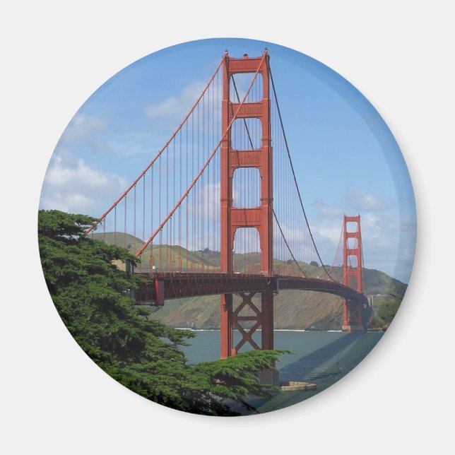Golden Gate Bridge, San Francisco Magnet (Front)