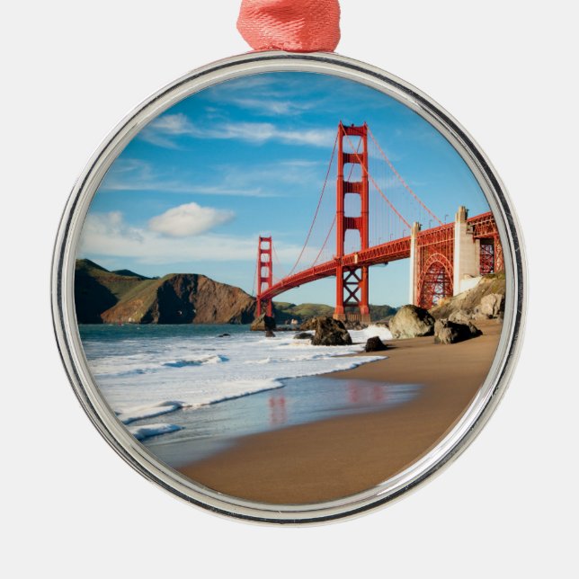 Golden Gate Bridge | San Francisco Metal Ornament (Front)
