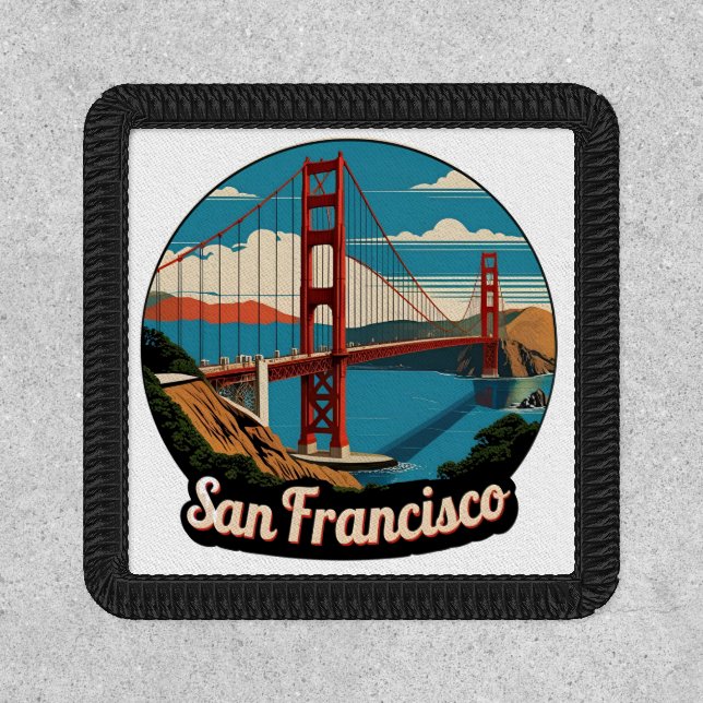 Golden Gate Bridge San Francisco Patch (Front)