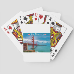 Golden Gate Bridge San Francisco Poker Cards