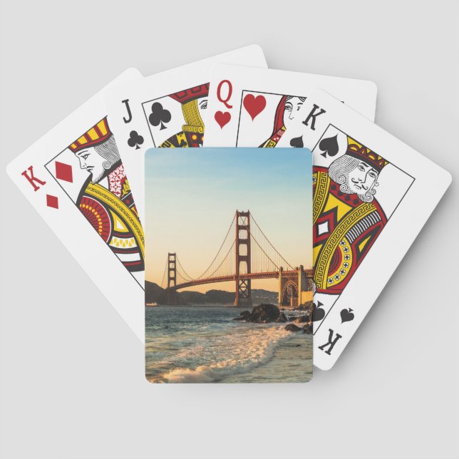 Golden Gate Bridge, San Francisco Poker Cards (Back)