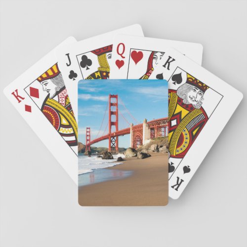 Golden Gate Bridge  San Francisco Poker Cards