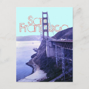 Golden Gate Bridge San Francisco Postcard