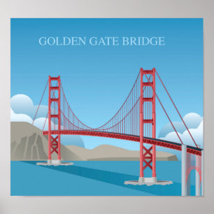 Golden Gate Bridge San Francisco Poster
