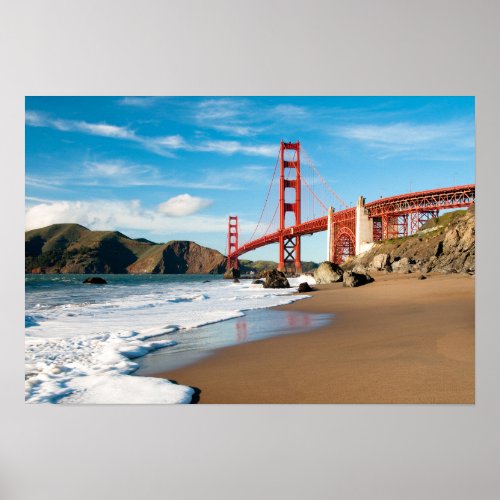Golden Gate Bridge  San Francisco Poster